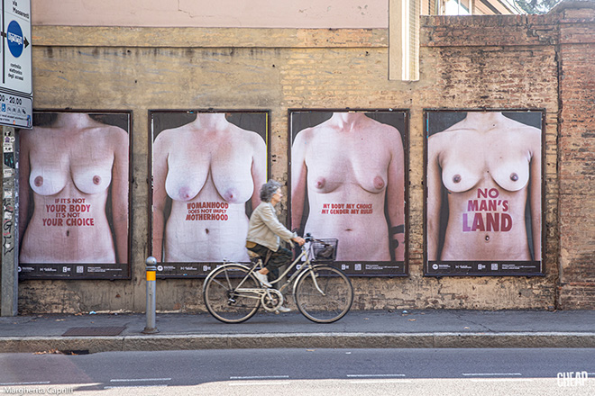 CHEAP - La rivoluzione dei corpi, arte pubblica a Bologna. photo credit: Margherita Caprilli