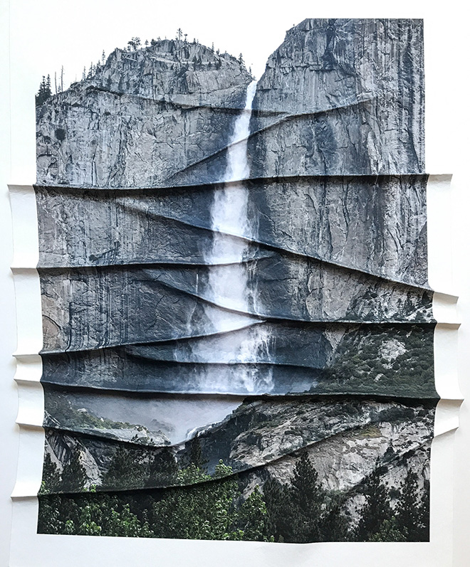 Deb Achen - Falls to Pieces #1, Folding and Mending