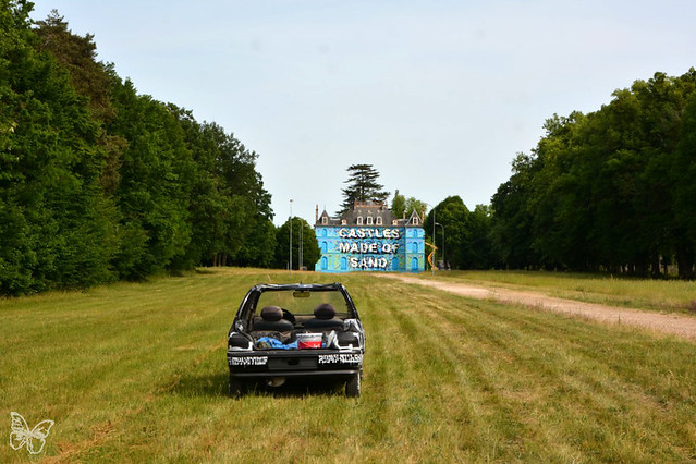 Lek & Sowat - Castles made of sand, Château de la Valette, Pressigny-les-Pins, 2022