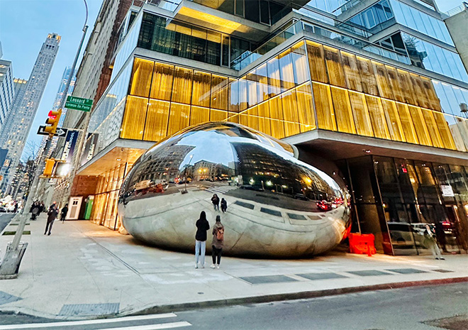 Anish Kapoor – “The Bean”, Tribeca, New York