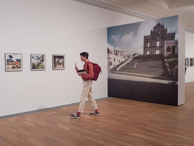 Werner Bischof. Unseen Colour, installation view MASI Lugano