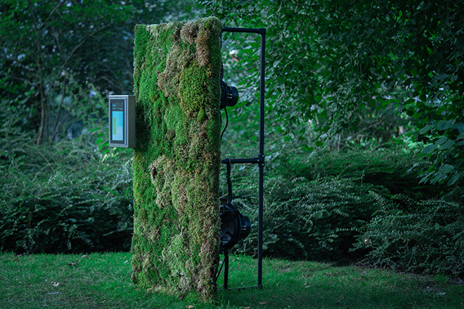 Marco Barotti – MOSS, una scultura interattiva tra tecnologia e natura