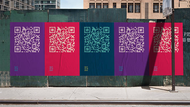 The Local Collective - QR Code, Words, Toronto