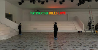 Claire Fontaine, Patriarchy Kills Love, 2020