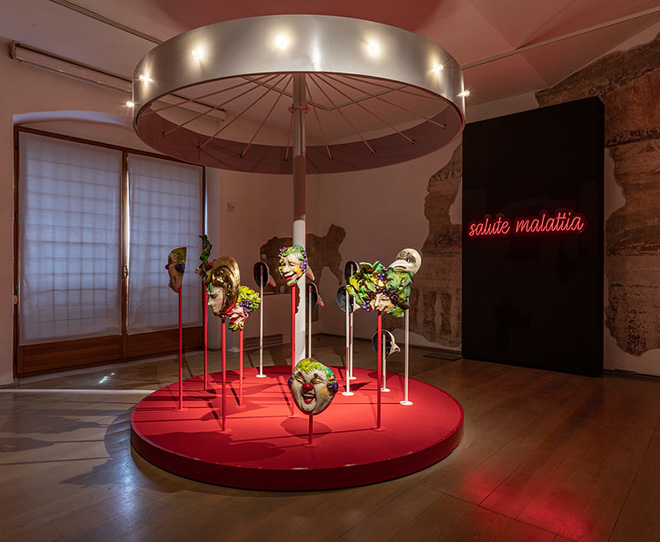 Anima Mundi - La giostra della vita, installation view, MUSE - Museo delle Scienze, Trento