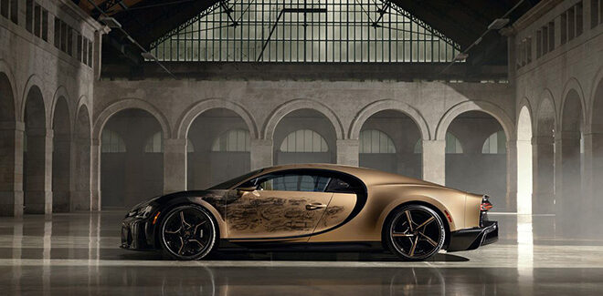 Bugatti Chiron Super Sport “Golden Era” – L’arte impreziosisce un nuovo capolavoro di casa Bugatti