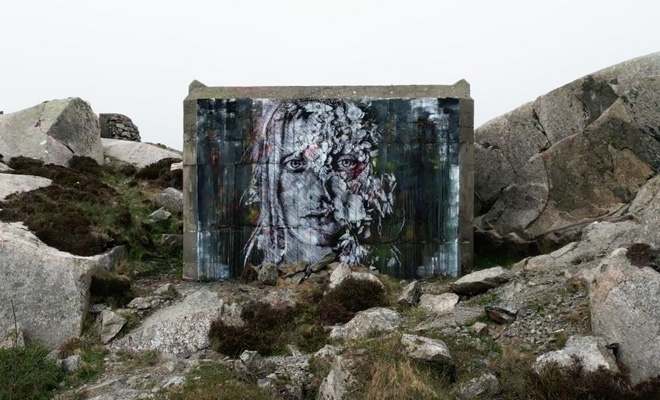 SNIK – EXHALE, murales a Utsira e Stavanger