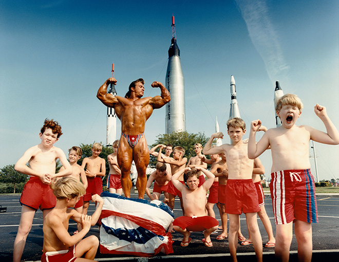 David LaChapelle - The Superpower, Cape Canaveral, 1993. ©David LaChapelle