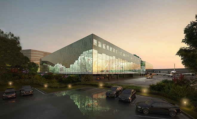The Czech Lanterns: MVRDV e NACO progettano l’ampliamento flessibile dell’aeroporto Václav Havel di Praga