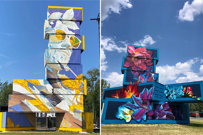 North West Walls 2023 – Container Graffiti