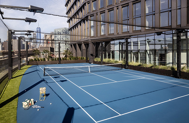 Olympia Dumbo - Tennis Court. Photo credit: Pavel Bendov
