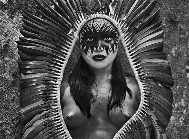 © Sebastião Salgado/Contrasto. Indiana Yawanawá. Stato di Acre, Brasile, 2016.