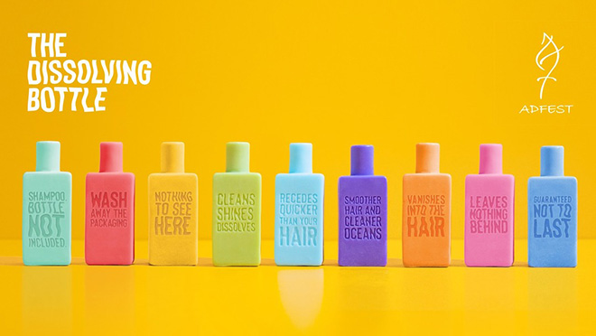 The Dissolving Bottle – ZERO plastica nello shampoo
