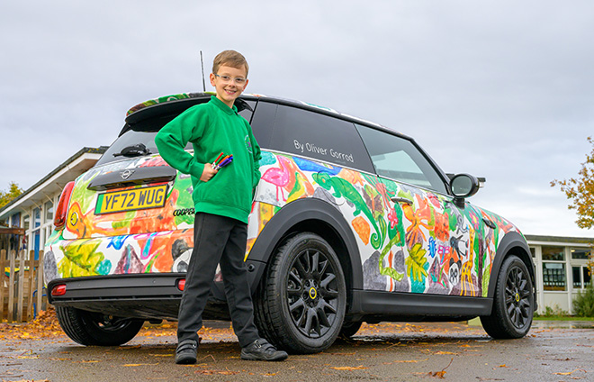 “MINI Minds…with Crayola” – La fantasia dei bambini e l’auto del futuro