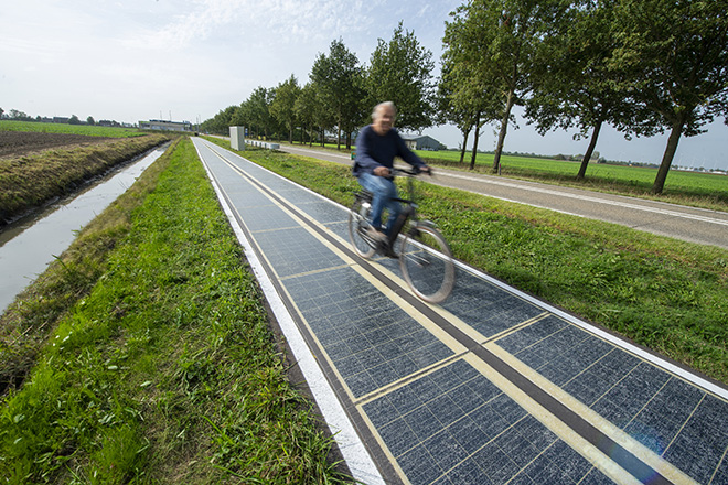 Wattway – In Olanda le piste ciclabili producono elettricità sostenibile