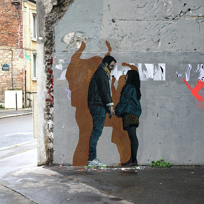 Levalet - Amours chiennes, Paris