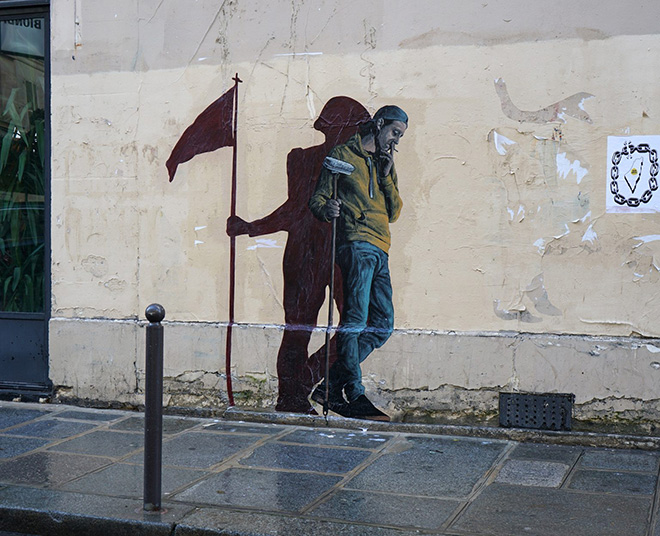 Levalet - Héros ordinaire, Paris