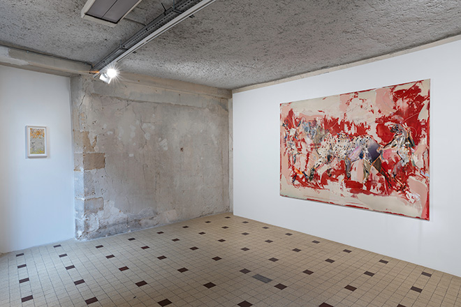Marta Spagnoli - Scavangers, installation view, Galleria Continua, Parigi. Photo credit: Hafid Lhachmi