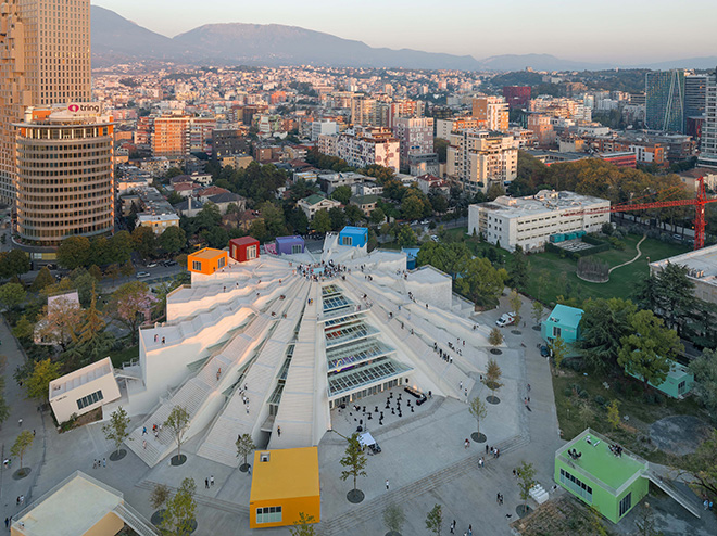 MVRDV - Pyramid of Tirana. Photo credit: ©Ossip van Duivenbode