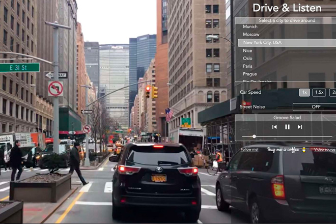 Drive and Listen - New York City, USA (screenshot)