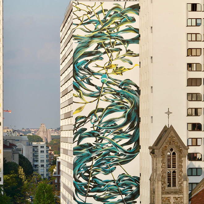 Pantónio - North, 2018, Place de la Vénétie, 75013 Paris