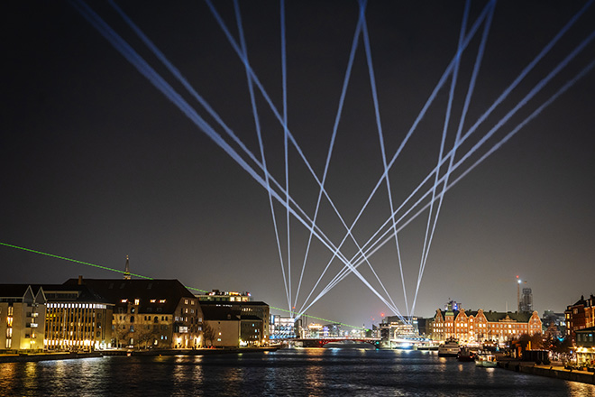 Forever And Ever - Copenaghen Light Festival. Photo credit: Copenhagen Light Festival 