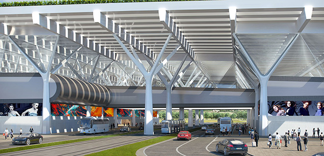 Rafael Vinoly Architects - Il concept del nuovo aeroporto di Firenze