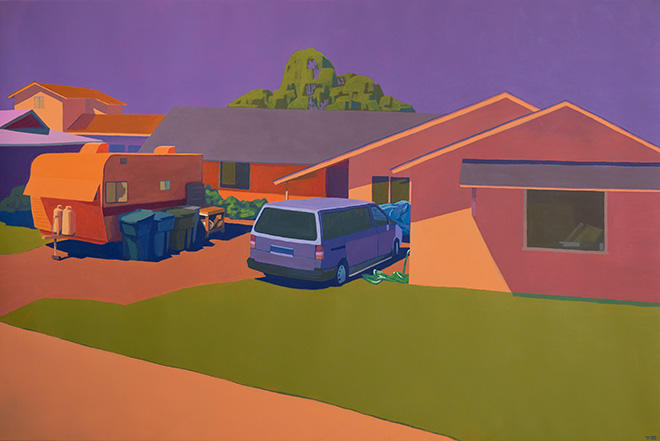 Timm Blandin - Palomar way, 146x97 cm., 2022