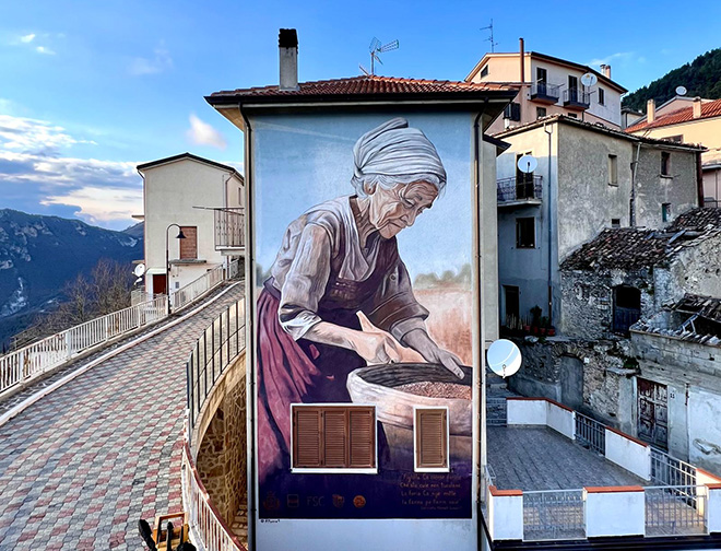 OSA Festival – Operazione Street Art nel centro di Savoia di Lucania (PZ)