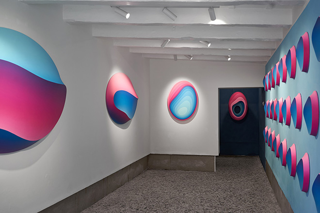 Jan Kaláb - Geometry of Reflections, installation view, Venezia, MAGMA gallery