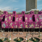 Ibrahim Mahama: Purple Hibiscus, Barbican Lakeside Terrace