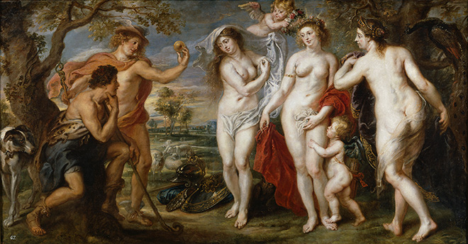 Peter Paul Rubens - Il giudizio di Paride