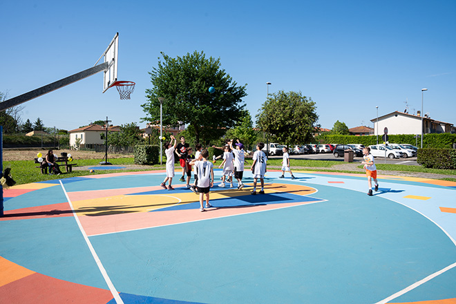 Gio Pistone - Uroboro, playground, Vecchiano (Pisa)