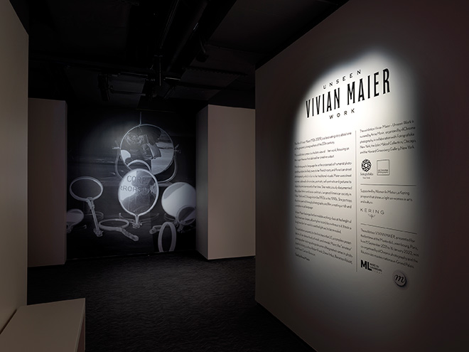 Vivian Maier - Unseen Work, Fotografiska New York, installation view, 4th floor