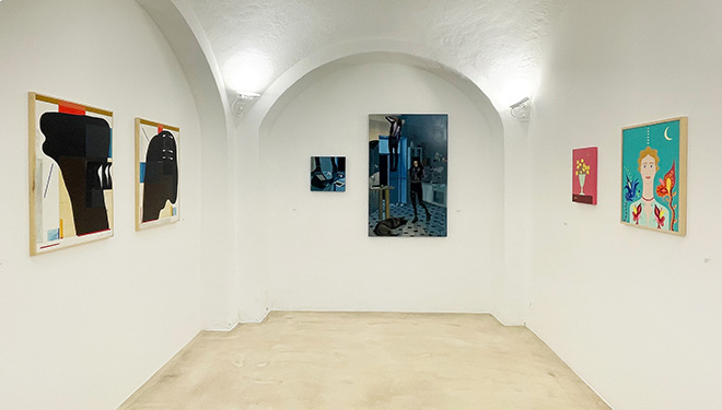 PITTORI D’ITALIA. Giovani, giovanissimi... anzi maturi, installation view, Antonio Colombo Arte Contemporanea, Milano