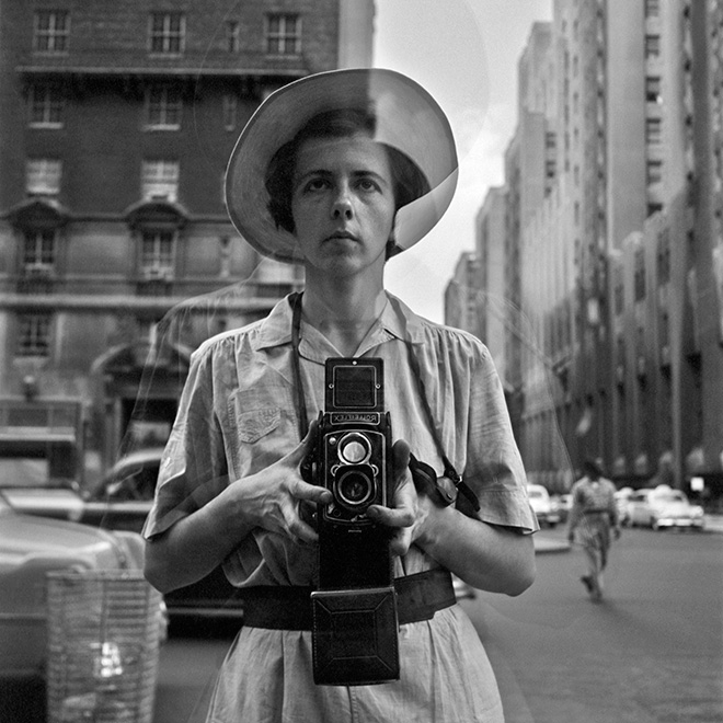 Vivian Maier - Self-Portrait, New York, 1954