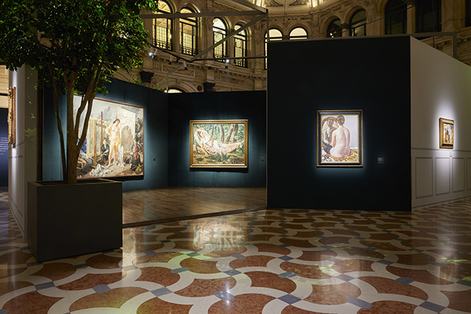 Felice Carena - Installation view, Gallerie d’Italia, Milano, Museo di Intesa Sanpaolo. Photo credit: Federico Laddaga