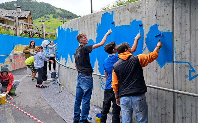 Urban Colors - Artecipazione, Livigno. Photo credit: Urban Colors