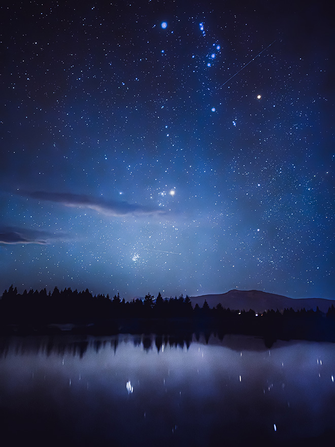 Paddy Chao (Taiwan) - Night Sky in Lake Tekapo Lake Tekapo, New Zealand Shot on iPhone 15 Pro Max. First Place - Landscape. © IPPAWARDS - 2024 Winners