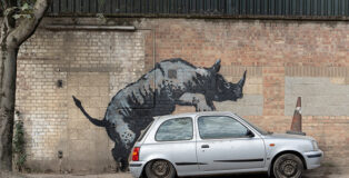 Banksy - "Rhino", Westmor Street (Charlton), London