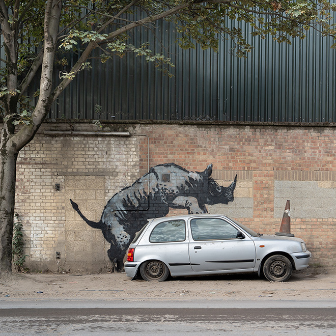 Banksy - Rhino, Westmor Street (Charlton), London