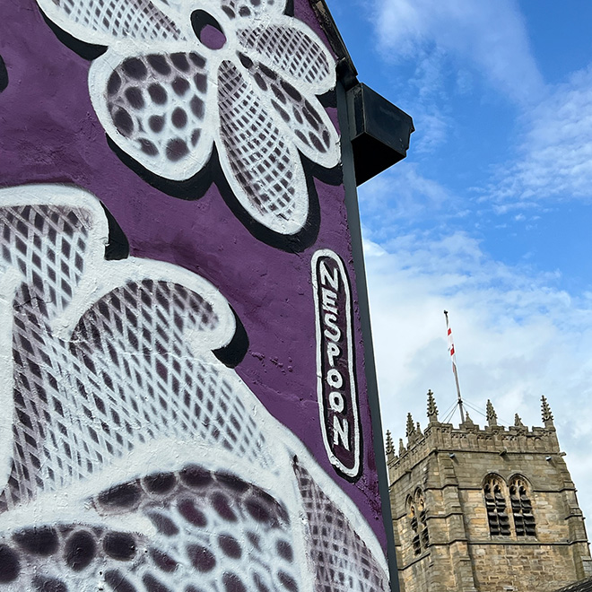 Nespoon - Portal, murale a Bradford