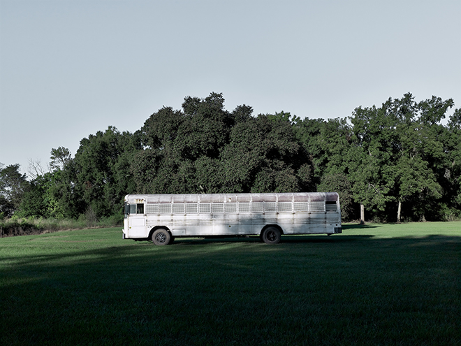 ©Matthew Portch / Courtesy of All About Photo - Penitentiary Bus, LA. Series: Lost America