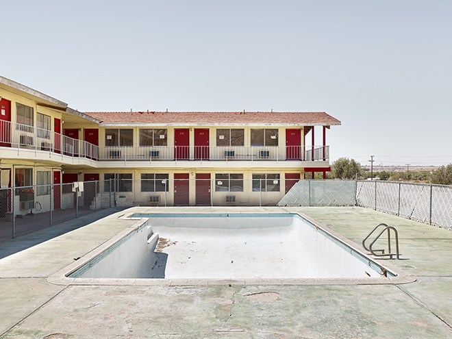 ©Matthew Portch / Courtesy of All About Photo - Empty Pool, CA. Series: Lost America