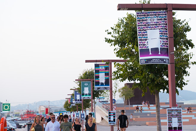 AMADAMA at Bloop Festival, APP 2024, Ibiza Port