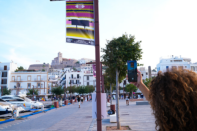 AMADAMA at Bloop Festival, APP 2024, Ibiza Port