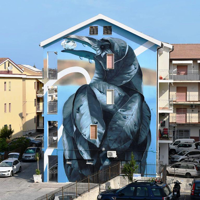 ETSOM - Murale a Diamante