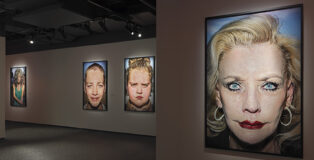 Bruce Gilden - "Why These?", installation view, Fotografiska, New York. Photo credit: Dario Lasagni