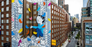 Millo - Urban Restoration Mural, Hudson Yards, New York. Photo credit: @dr_derek for @StreetArtMankind