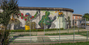 Alleg - "Roots Bloody Roots", muro, Residenza per l’Esecuzione delle Misure di Sicurezza (REMS), Empoli